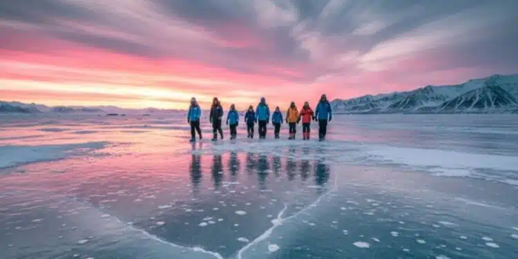 Uma intensa onda de frio que atinge a Europa desde o início de janeiro provocou um fenômeno raro na baía de Gdansk, no Mar Báltico: o congelamento completo das águas costeiras. Na Polônia, os termômetros chegaram a marcar até -22°C, criando condições excepcionais para que o mar se transformasse em uma extensa camada de gelo.