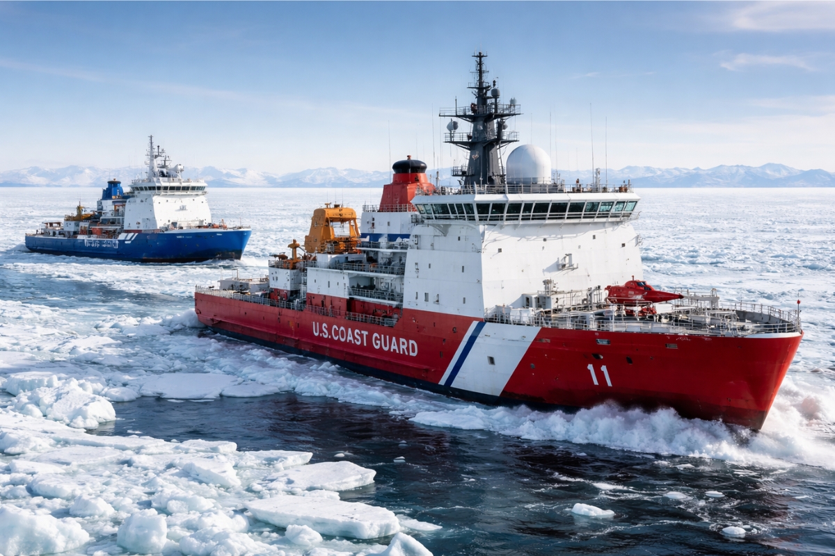 Em um movimento estratégico para reforçar sua presença no Ártico, o governo do então presidente Donald Trump encomendou à Finlândia a construção de uma nova frota de navios quebra-gelos. O país nórdico é considerado líder mundial absoluto no setor, responsável por projetar cerca de 80% e construir 60% dos quebra-gelos atualmente em operação no mundo.