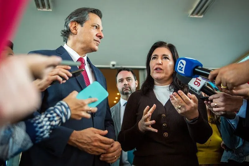 BASTIDORES EM SP A campanha de Fernando Haddad testou nomes para vice