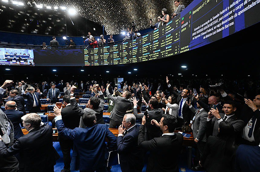 O Senado rejeitou Jorge Messias para o STF