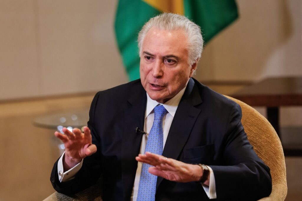 Documentos da Receita Federal colocam o ex-presidente Michel Temer no centro da investigação