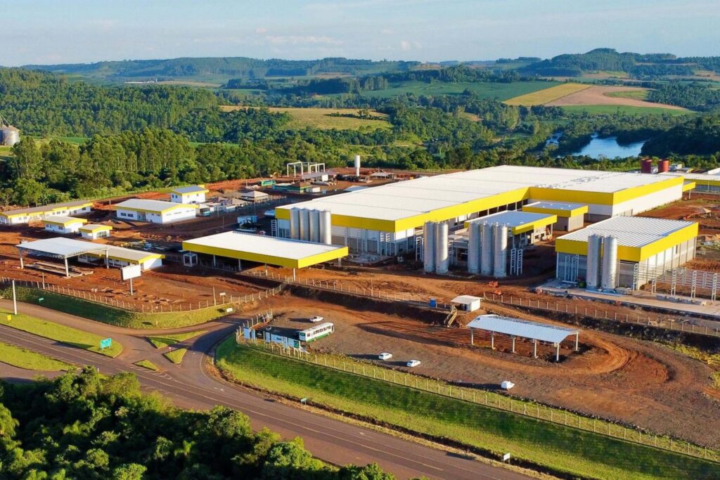 A Piracanjuba inaugurou uma mega fábrica no Paraná com investimento de R$ 612 milhões