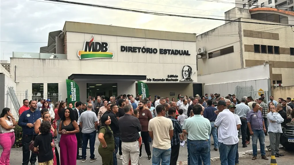 O Movimento Democrático Brasileiro realiza nesta sexta-feira (15), em Goiânia, um grande mutirão de filiações.