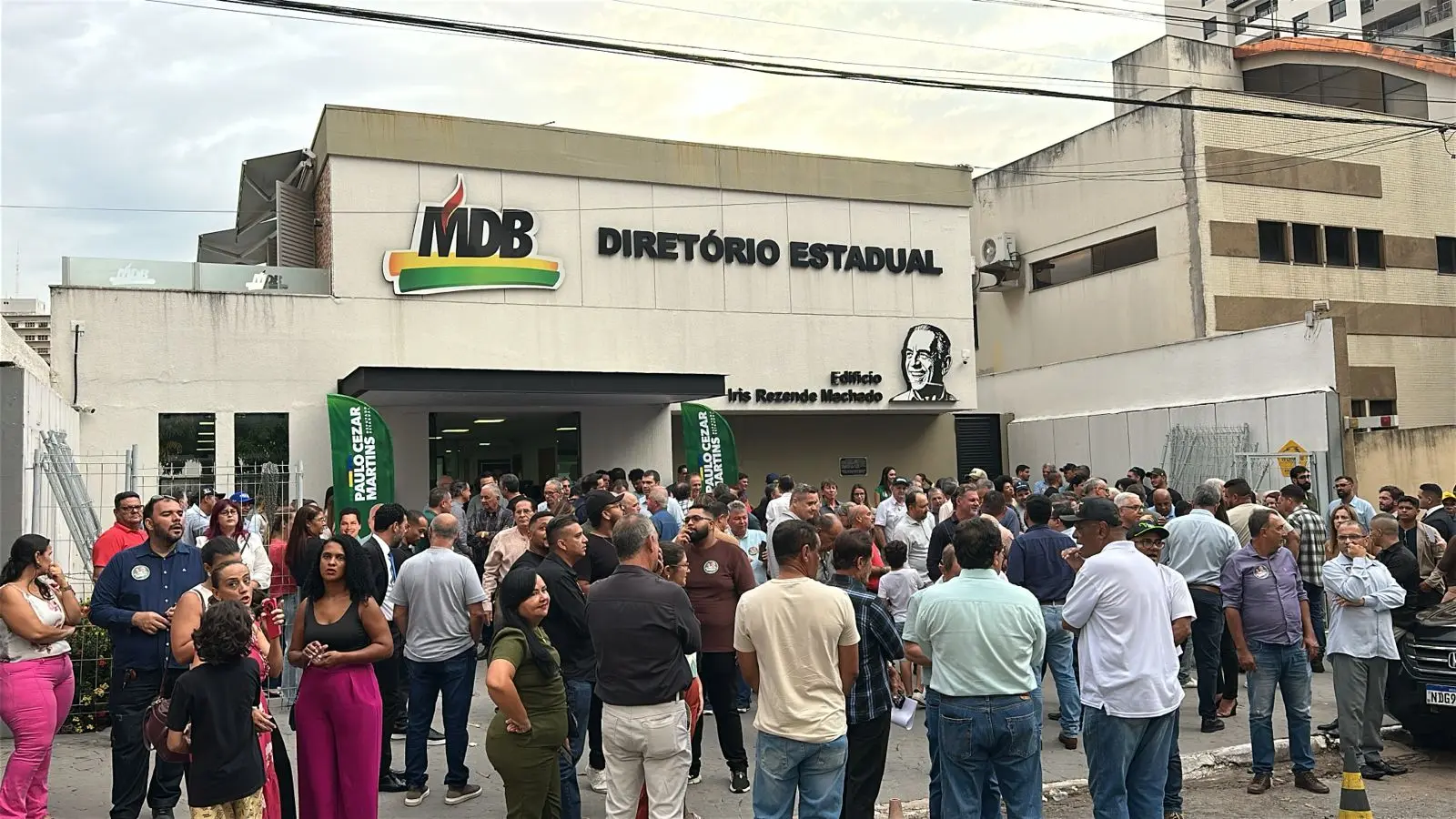 O Movimento Democrático Brasileiro realiza nesta sexta-feira (15), em Goiânia, um grande mutirão de filiações.