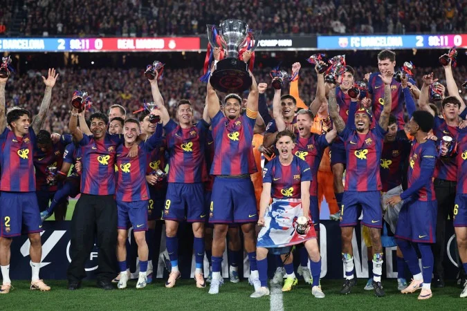 Barça venceu o Real Madrid no Camp Nou