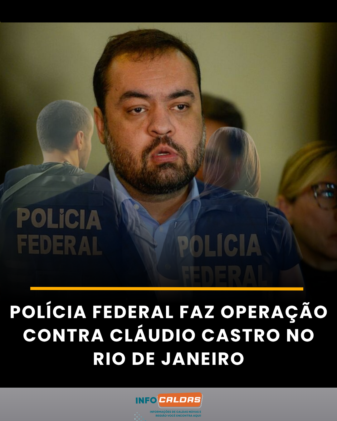 O ex-governador do Rio de Janeiro, Cláudio Castro, foi alvo de uma operação da Polícia Federal nesta sexta-feira (15).