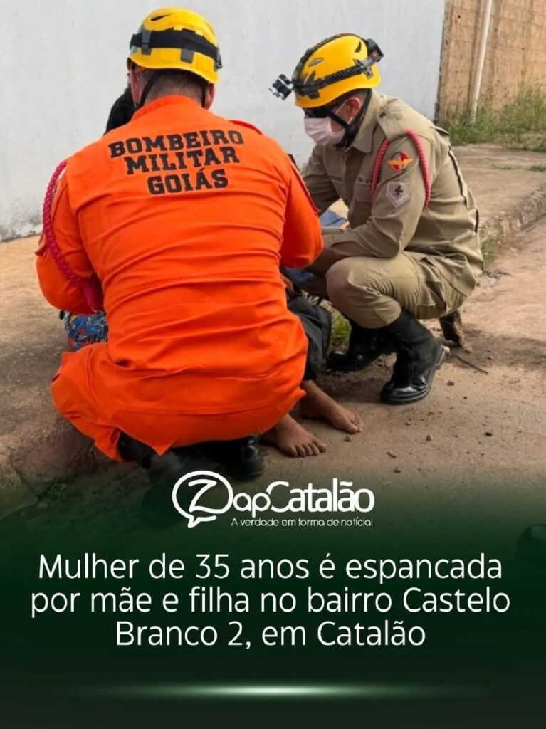 Uma mulher de 35 anos foi agredida por mãe e filha na manhã desta terça-feira (26), no bairro Castelo Branco 2, em Catalão.