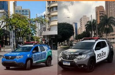 As primeiras imagens das novas Renault Duster da Polícia Militar de Goiás já começaram a circular e o que mais chamou a atenção foi a nova identidade visual da corporação.
