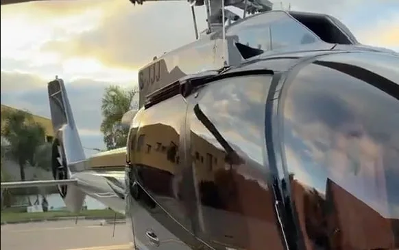 Um helicóptero apreendido durante uma operação contra um esquema de lavagem de dinheiro ligado ao PCC poderá ser utilizado pelas forças de segurança de São Paulo.