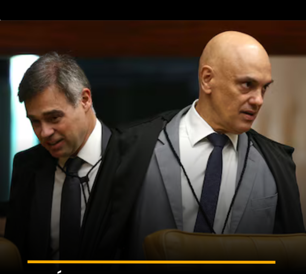 O ministro André Mendonça, do STF, avalia a possibilidade de incluir Alexandre de Moraes no inquérito que investiga o Banco Master.