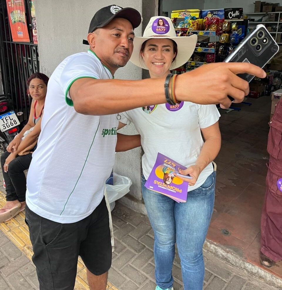 A candidata a deputada federal por Goiás, Lorrayne Castro, segue intensificando sua campanha com uma marca que tem destacado em sua caminhada: o contato direto com a população.